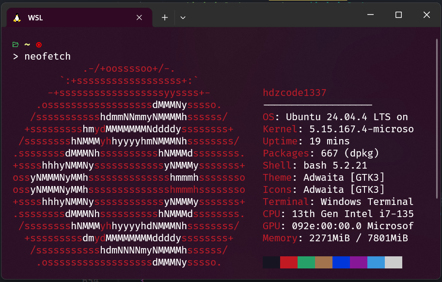 Oh My Posh Terminal